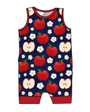 Load image into Gallery viewer, Apple Blossoms Emmett Pants And Shorts T-Shirt Romper
