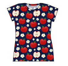 Load image into Gallery viewer, Apple Blossoms Ladies' Basic Tee