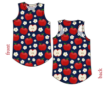 Load image into Gallery viewer, Apple Blossoms Ladies' Summer Tank