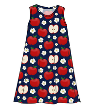 Load image into Gallery viewer, Apple Blossoms Ladies' Swing Dress