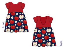 Load image into Gallery viewer, Apple Blossoms Low Back Dress