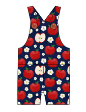 Load image into Gallery viewer, Apple Blossoms Overalls and Shortalls
