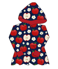 Load image into Gallery viewer, Apple Blossoms Peplum Hoodie (or Crewneck)