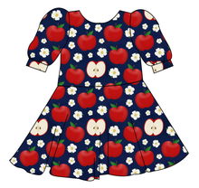 Load image into Gallery viewer, Apple Blossoms Prairie Dress