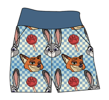 Load image into Gallery viewer, Zoo Friends Check Basic Joggers And Jogger Shorts