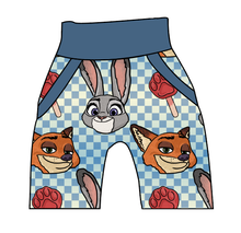 Load image into Gallery viewer, Zoo Friends Check Beanpole Pants And Shorts