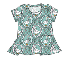 Load image into Gallery viewer, Silly Goose Ladies' Peplum Top