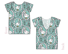 Load image into Gallery viewer, Silly Goose Low Back Ballerina Tee