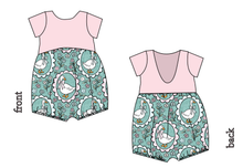 Load image into Gallery viewer, Silly Goose Low Back Romper and Bubble Romper