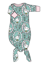 Load image into Gallery viewer, Silly Goose Newborn Knotted Gown