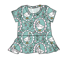 Load image into Gallery viewer, Silly Goose Peplum Top