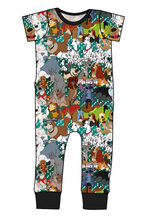 Load image into Gallery viewer, Puppy Pals Emmett Pants And Shorts T-Shirt Romper