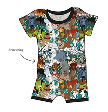 Load image into Gallery viewer, Puppy Pals Grow With Me Pants And Shorts Romper