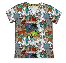 Load image into Gallery viewer, Puppy Pals Ladies' Slouchy V-Neck Tee