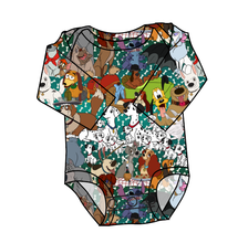 Load image into Gallery viewer, Puppy Pals Lap Neck Bodysuit