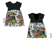 Load image into Gallery viewer, Puppy Pals Low Back Dress