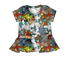 Load image into Gallery viewer, Puppy Pals Peplum Top