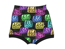 Load image into Gallery viewer, Juniper's Neon Kitties Bummies