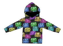 Load image into Gallery viewer, Juniper's Neon Kitties Oversized Hoodie