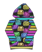 Load image into Gallery viewer, Juniper's Neon Kitties Classic Hoodie (or Crewneck)