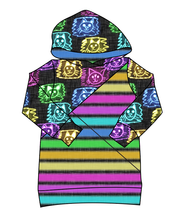 Load image into Gallery viewer, Juniper's Neon Kitties Classic Hoodie (or Crewneck)