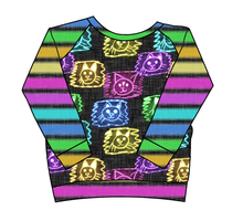 Load image into Gallery viewer, Juniper's Neon Kitties Classic Hoodie (or Crewneck)