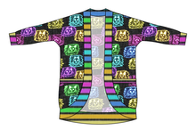 Load image into Gallery viewer, Juniper's Neon Kitties Kids Cocoon Cardigan