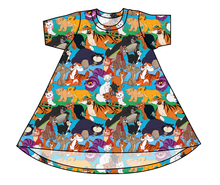 Load image into Gallery viewer, Meow Mix Basic T-Shirt Dress