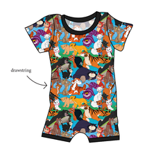 Load image into Gallery viewer, Meow Mix Grow With Me Pants And Shorts Romper