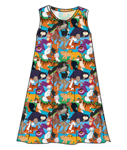 Load image into Gallery viewer, Meow Mix Ladies' Swing Dress