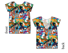 Load image into Gallery viewer, Meow Mix Low Back Ballerina Tee
