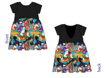 Load image into Gallery viewer, Meow Mix Low Back Dress