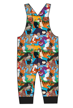 Load image into Gallery viewer, Meow Mix Overalls and Shortalls