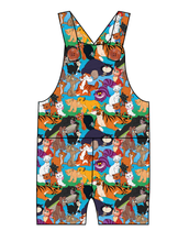 Load image into Gallery viewer, Meow Mix Overalls and Shortalls