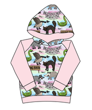 Load image into Gallery viewer, Hissing Booth Classic Hoodie (or Crewneck)