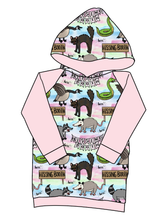 Load image into Gallery viewer, Hissing Booth Classic Hoodie (or Crewneck)