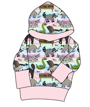 Load image into Gallery viewer, Hissing Booth Grow With Me Hoodie (or Crewneck)