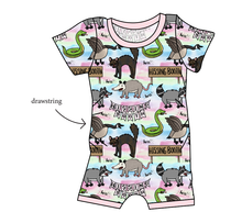 Load image into Gallery viewer, Hissing Booth Grow With Me Pants And Shorts Romper
