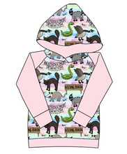 Load image into Gallery viewer, Hissing Booth Ladies Hoodie