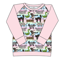Load image into Gallery viewer, Hissing Booth Ladies' Classic Crewneck