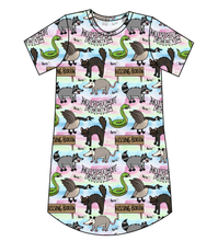Load image into Gallery viewer, Hissing Booth Ladies' T-Shirt Dress
