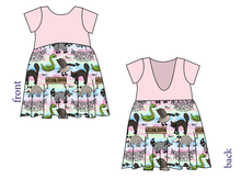 Load image into Gallery viewer, Hissing Booth Low Back Dress