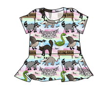 Load image into Gallery viewer, Hissing Booth Peplum Top