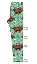 Load image into Gallery viewer, Highland Cows Basic Leggings