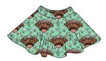 Load image into Gallery viewer, Highland Cows Circle Skirt
