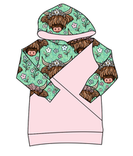 Load image into Gallery viewer, Highland Cows Classic Hoodie (or Crewneck)