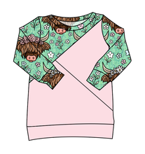 Load image into Gallery viewer, Highland Cows Classic Hoodie (or Crewneck)