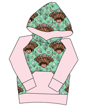 Load image into Gallery viewer, Highland Cows Mens' Hoodie