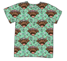 Load image into Gallery viewer, Highland Cows Mens' Tee