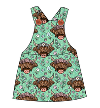 Load image into Gallery viewer, Highland Cows Skirt-Alls